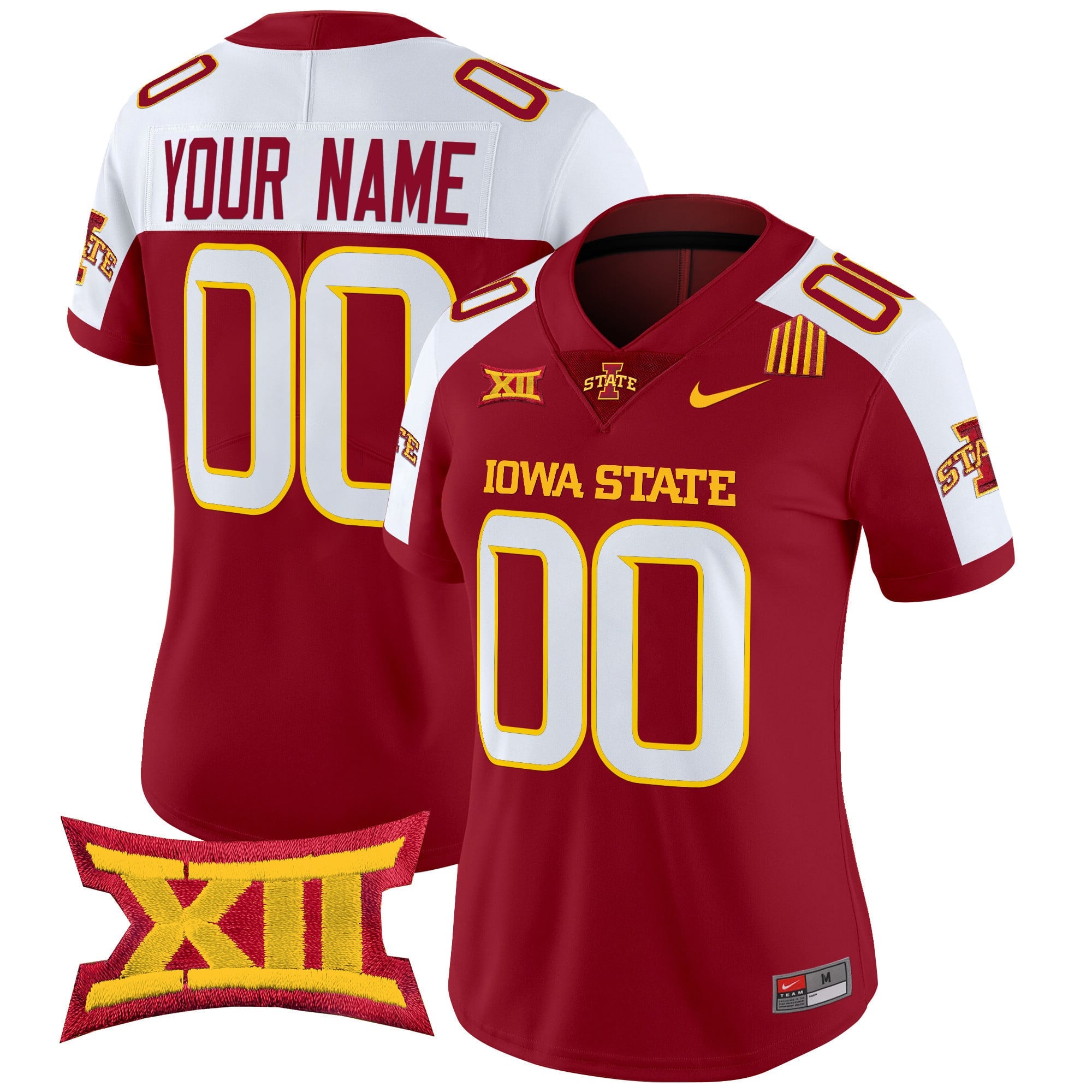 Iowa State Cyclones 2025 Vapor Limited Custom Jersey - All Stitched