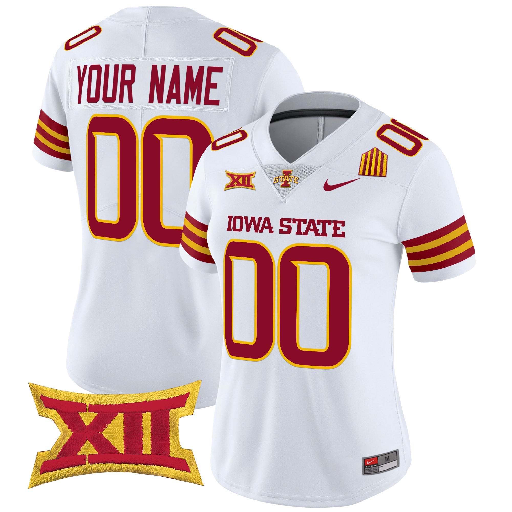 Iowa State Cyclones 2025 Vapor Limited Custom Jersey - All Stitched