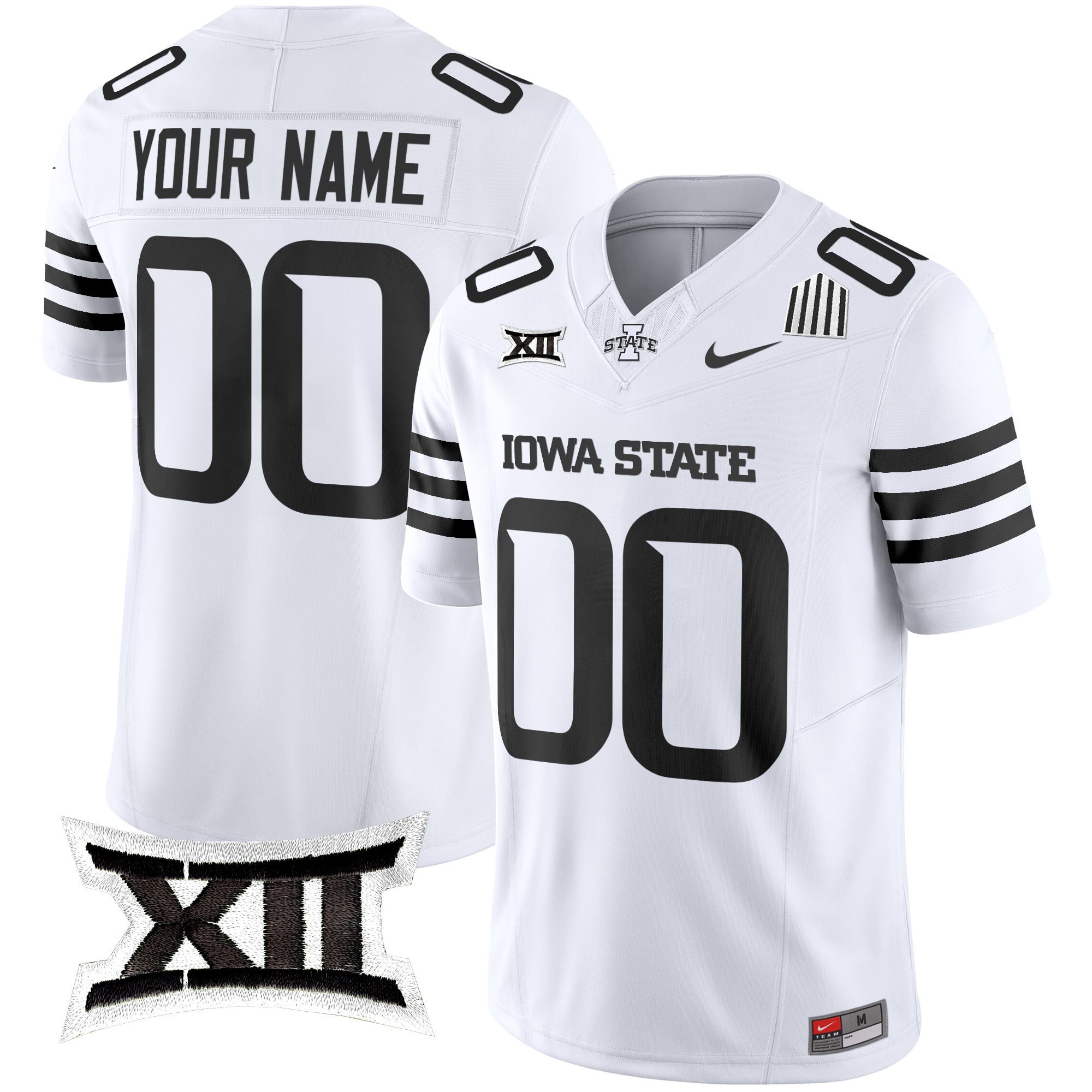 Iowa State Cyclones 2024 Vapor Limited Custom Jersey - All Stitched