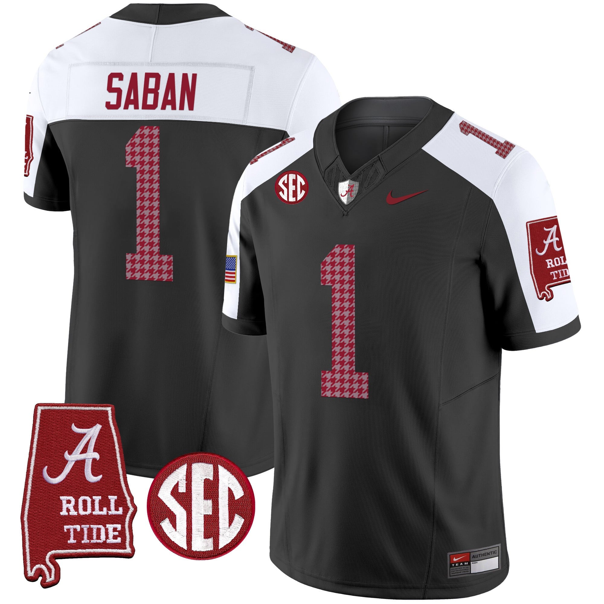 Men's Alabama Crimson Tide Pro Combat Vapor Limited Jersey - All Stitched