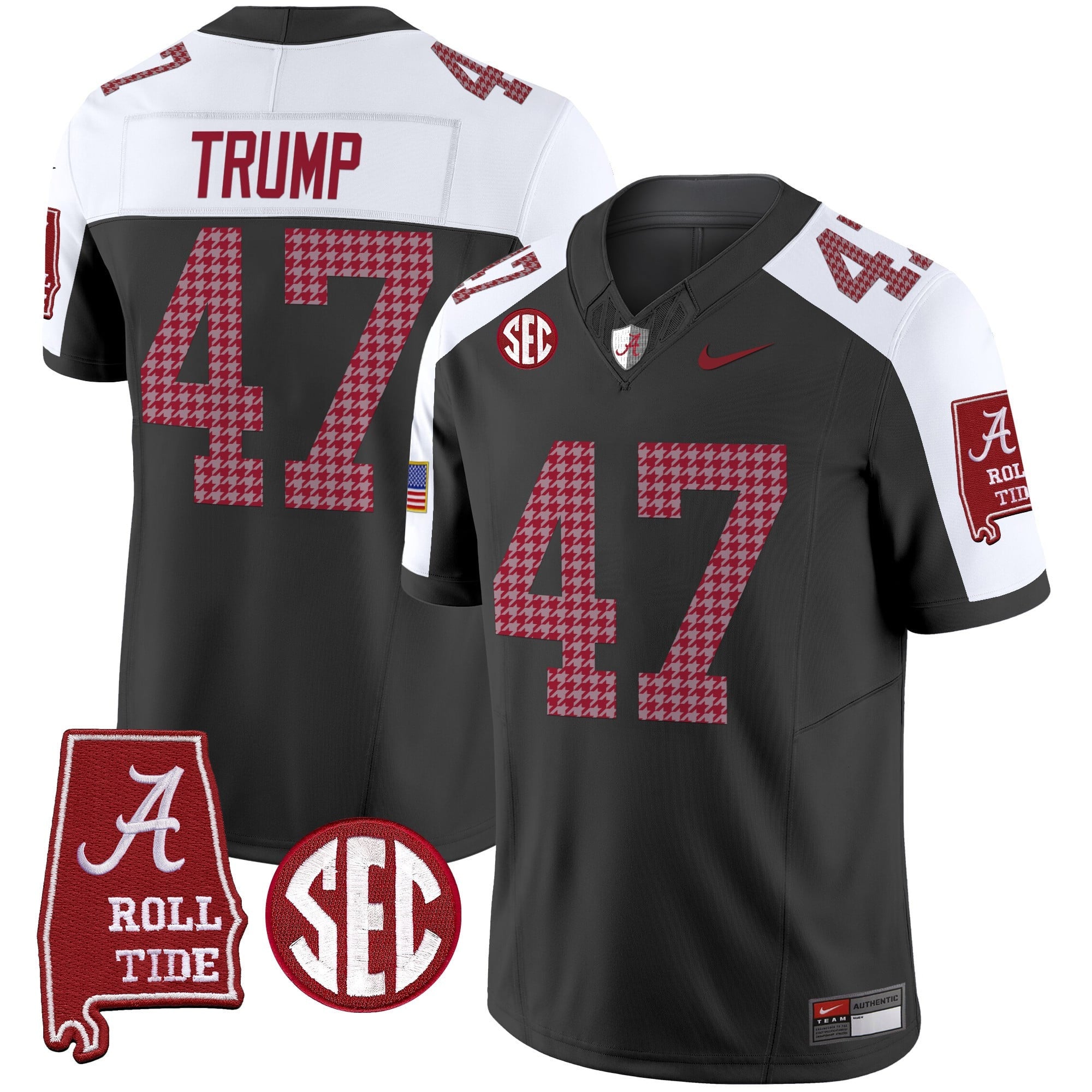 Men's Alabama Crimson Tide Pro Combat Vapor Limited Jersey - All Stitched