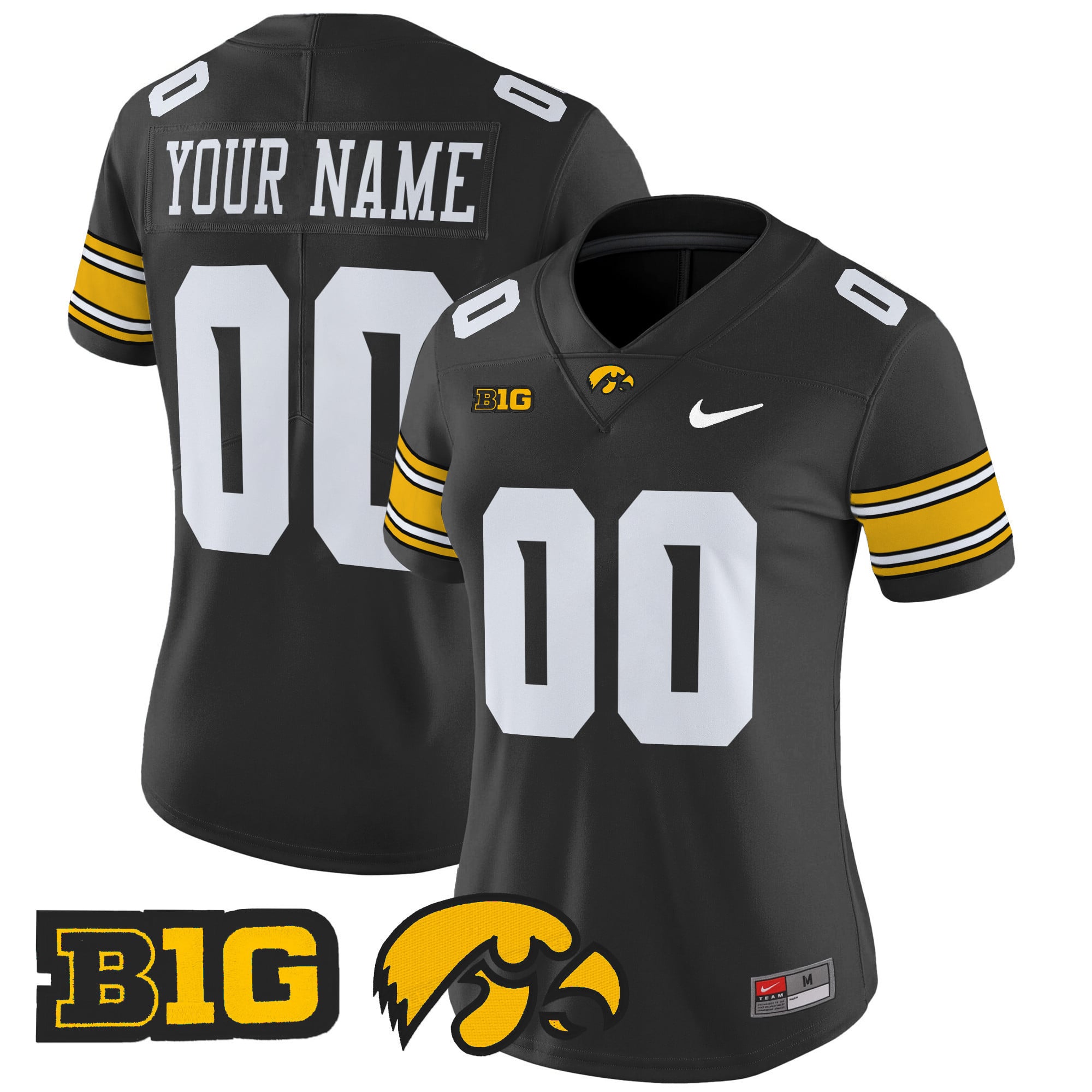 Iowa Hawkeyes 2024 Vapor Limited Custom Jersey - All Stitched
