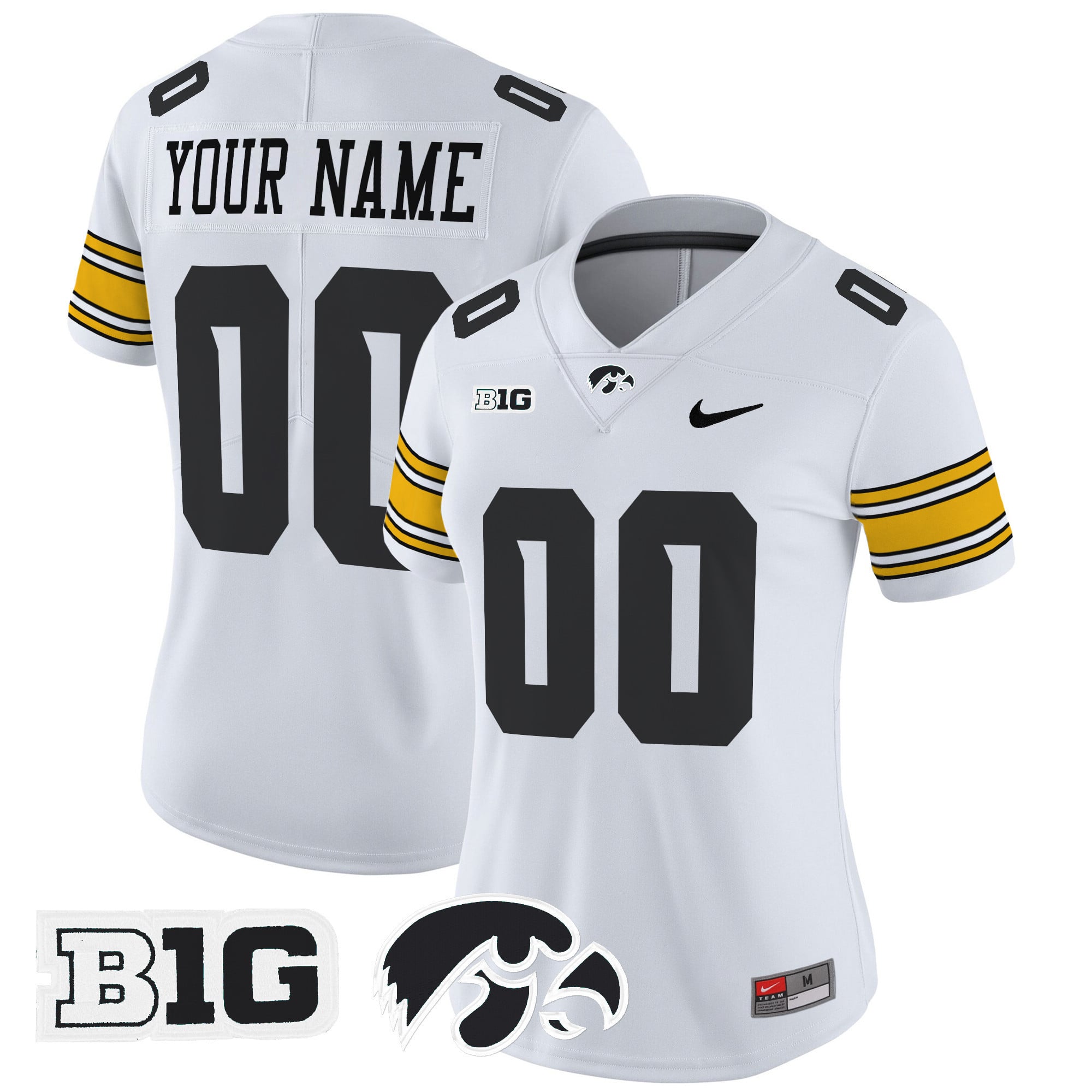 Iowa Hawkeyes 2024 Vapor Limited Custom Jersey - All Stitched