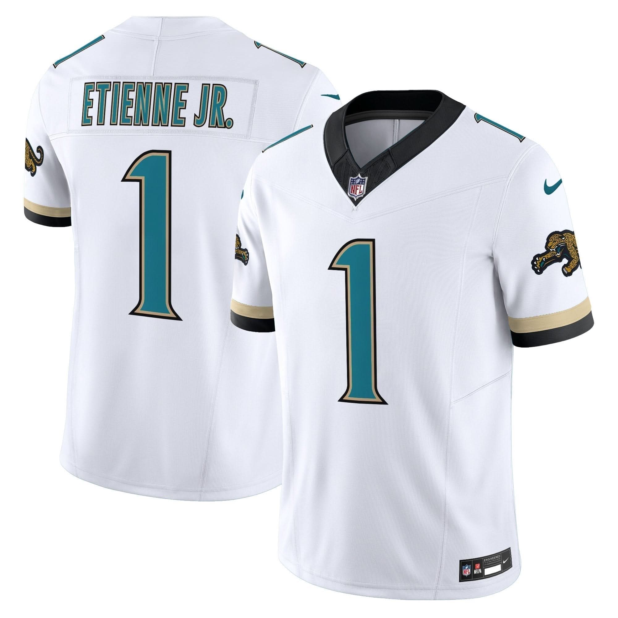 Jacksonville Jaguars Throwback Vapor Limited Jersey - All Stitched